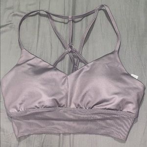 Alo sports bra purple